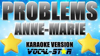 AnneMarie  Problems Karaoke Version [upl. by Collie410]