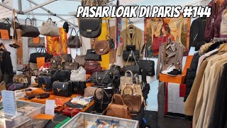 Tur pasar loak di Paris  Pedagangnya tetap nyapa meskipun udah lama gak ketemu [upl. by Leay]