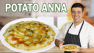 Delicious French Potato Dish Pommes Anna Recipe Revealed [upl. by Goda]