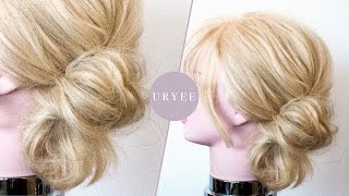 まとめ髪を2分30秒で伝える｜簡単 ロングヘアアレンジ [upl. by Nylg]