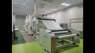 Needleless Spinning Nanofiber production Making Machine [upl. by Ettezzil]