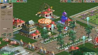 Roller Coaster Tycoon 2  Ep1  Gardaland is open [upl. by Esli]