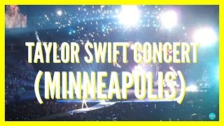 TAYLOR SWIFT CONCERT MINNEAPOLIS [upl. by Anialram]