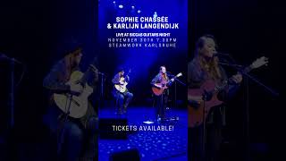 🎶 Siccas Guitars Night Nov 30 730 PM Sophie Chassée amp Karlijn Langendijk live in Karlsruhe 🎸 [upl. by Teagan]