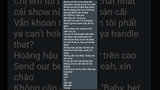 Tèn Tèn Girls  Tlinh Suboi Lyrics [upl. by Gilman907]