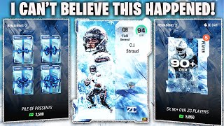 This Zero Chill Pack Opening Was INSANE Madden 25 [upl. by Iak]