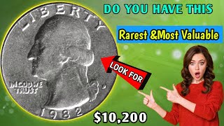 How valuable can a 1982 quarter be Quarters you should look for [upl. by Varick]