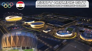 Egypt Olympic City  Updates on Egypts 2036 Olympic and 2030 World Cup Infrastructure [upl. by Keffer220]