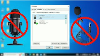 How To Fix External Microphone Not Working In Windows 1011 [upl. by Artemisia312]