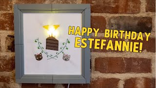 Embroidery  Electronics Birthday Collab with Estefannie [upl. by Hayward317]