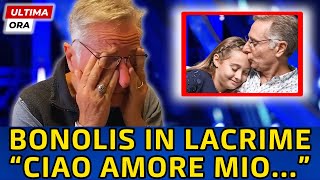 🔴PAOLO BONOLIS IN LACRIME SALUTA LA FIGLIA SILVIA BONOLIS quotCIAO AMORE MIOquot [upl. by Karee723]