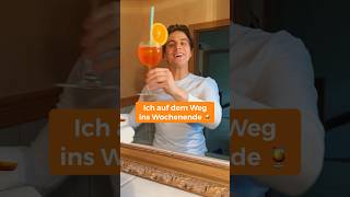 Schönes Wochenende 🤣🍹🧡 aperolspritz aperol spritz lustig song vincentgross feiern sing [upl. by Kimberly]