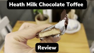 Heath Milk Chocolate English Toffee Candy review [upl. by Star176]