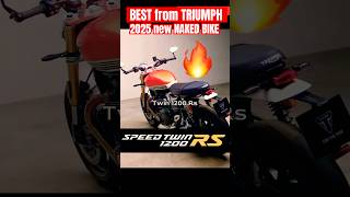 2025 Triumph Speed Twin 1200 RS New Triumph 2025 triumph triumphspeedtwin motorcycle cle [upl. by Sheelagh]