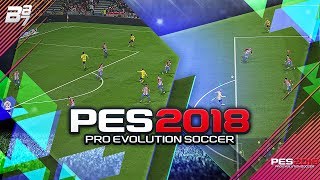 PES 2018 GAMEPLAY DORTMUND VS ATLETICO MADRID [upl. by Adihsaar]