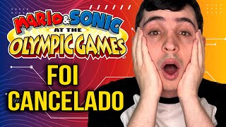 CANCELARAM A FRANQUIA MARIO E SONIC NOS JOGOS OLÍMPICOS [upl. by Eeruhs]