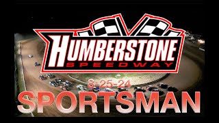 🏁 Humberstone Speedway 82524 SPORTSMAN FEATURE RACE  30 LAPS [upl. by Anomahs]