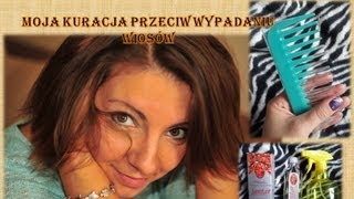 Kuracja na wypadanie włosów  pielęgnacja włosów cienkich delikatnych i wypadających [upl. by Colbye]