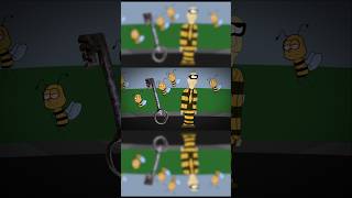 Bee man 2 desperater animation beeanimations bees bee [upl. by Aihsenek91]