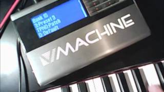 VMachine Demo Rhodes Piano Organ Synth [upl. by Ribaudo107]