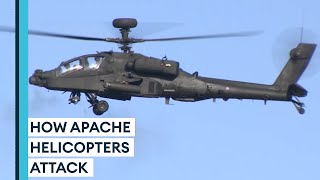 How Apache helicopters attack [upl. by Euqinomod318]