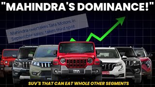 The BEST LINEUP of Mahindra SUVs Which one is your favourite [upl. by Eruza812]