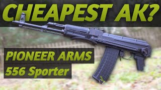 Unboxing the cheapest AK available in 2024 Pioneer arms 556 sporter underfolder [upl. by Eerazed824]