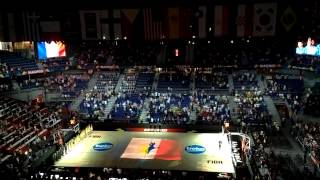 French National Anthem Lithuania  France BasketballWorldCup Spain 2014 [upl. by Yks784]