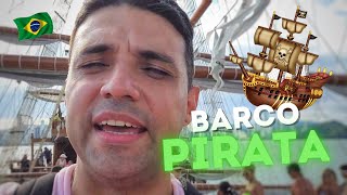 EL BARCO PIRATA de BALNEARIO CAMBORIU  BRASIL [upl. by Adnuhs]