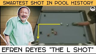 Efren Reyes Smartest amp Most Amazing Shot in Pool History [upl. by Arval]