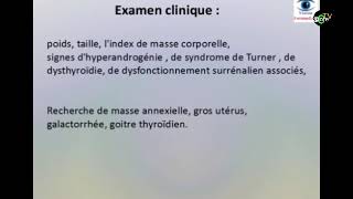 Cours  Aménorrhée Primaire et secondaire Tableau Medical [upl. by Zoubek]