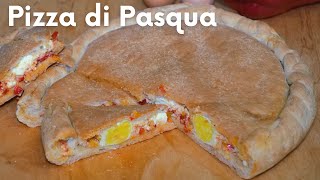 PIZZA PASQUALINA  UNA RICETTA CLASSICA PER PASQUA  RICETTA FACILE E VELOCE [upl. by Humble]