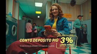 Spot Credem Banca  Conto Credem Link  30 [upl. by Suoivatnod54]