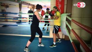 Ulmer Promiboxen Jule vs Nikki Adler [upl. by Oderfliw]