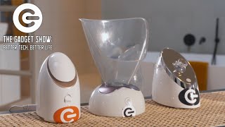 Facial Steamers Reviewed  The Gadget Show [upl. by Cornwell]