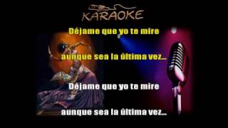 KARAOKE  CUMBIA  NEGRITA DÉJATE VER  AL ESTILO DEL GRUPO 5 [upl. by Baudelaire]