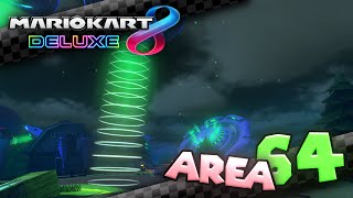 Wii Area 64 REMADE By FatCat  Mario Kart 8 Deluxe 4k [upl. by Otrebron537]