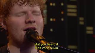 Ed Sheeran Perfect Lyrics Traduçâo Legendado Inglês Português [upl. by Katlin]