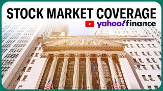 Stock market today Live coverage from Yahoo Finance [upl. by Nace244]