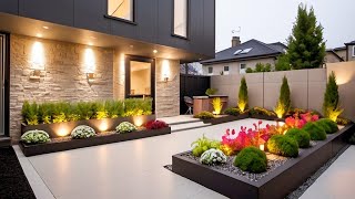 100 Modern Home Garden Landscaping Ideas 2024 Backyard Garden Wall Designs  Front Yard Gardens P5 [upl. by Ennahgem]