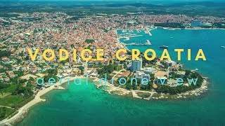 Vodice  Croatia  Drone  Aerial 4K  Summer holiday 2023 [upl. by Rochester]