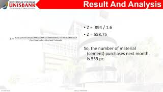 Fuzzy Inference System Tsukamoto for Decision Making in Ordering Goods Building Material [upl. by Lorre]