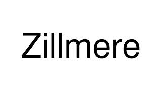 How to Pronounce Zillmere Australia [upl. by Niamart]