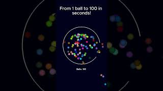 From 1 ball to 100 in seconds [upl. by Ynar]