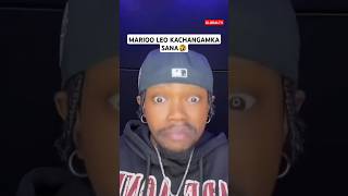 😝MARIOO LEO KACHANGAMKA SANA🤣🔥💥 shortsvideo globaltv viralvideo trending youtube live music [upl. by Eramal]