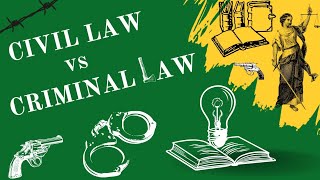 Civil Law vs Criminal Law Understanding the Legal Differences [upl. by Armington903]