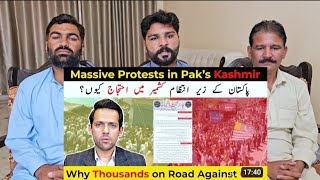 Why Kashmir Uncontrollable Protests in Pakistan Administered Kashmir Syed Muzammil pakistanreaction [upl. by Ardelis460]