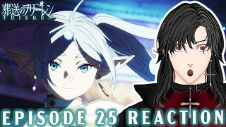 Frieren is an absolute monster  Frieren Beyond Journeys End Ep 25  Vtuber React [upl. by Aiem]