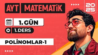 90 Günde AYT Matematik Kampı  1Gün 1 Video  Polinomlar1  2025  merthoca [upl. by Yelnek]