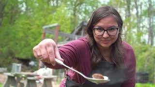 Traditional Cooking Method Bentwood Boxes [upl. by Celestyna]